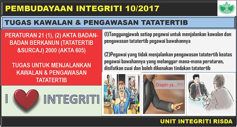pembudayaan integriti 10-2017