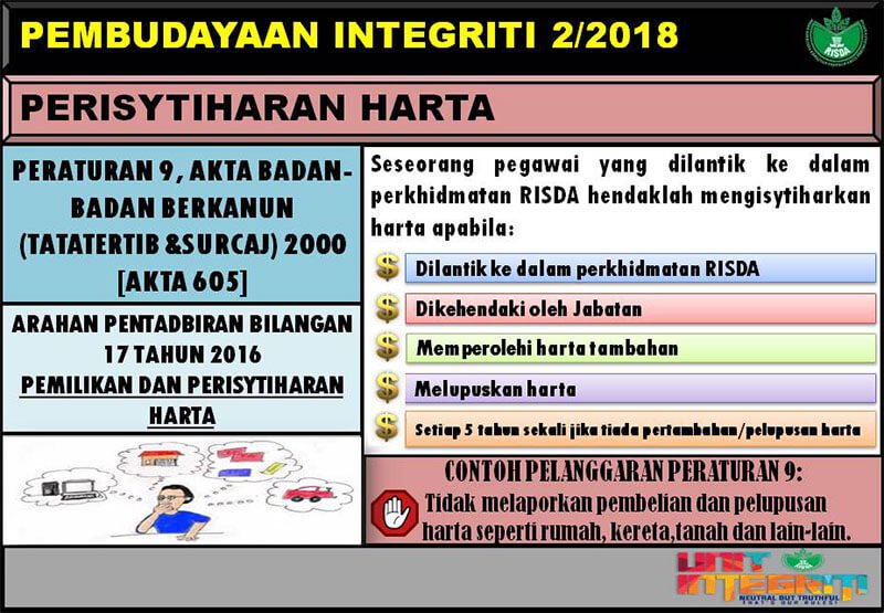 pembudayaan integriti 2-2018